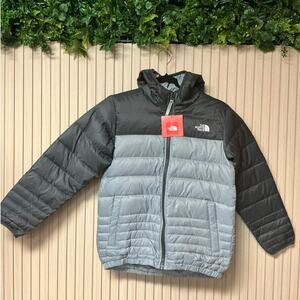 The North Face Boys UX Down Jacket RTO Mid Grey Size M